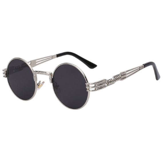 Retro Industrial Circular Sunglasses fashion men women eyewear sunglasses shades glasses celebrity famous (1)