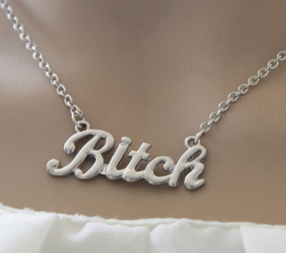 bitch necklace4