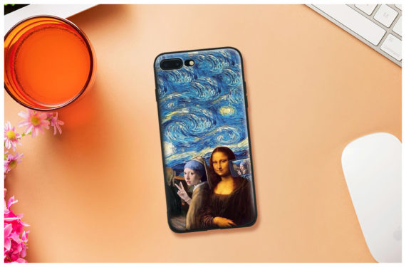 art collection gang selfie iphone case4