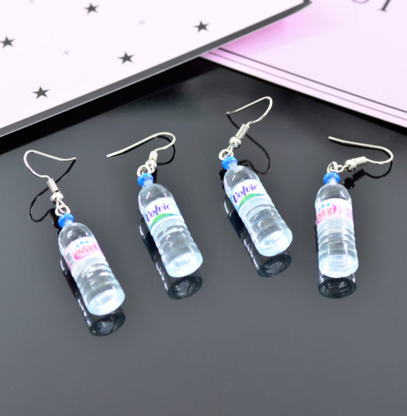 aesthetic water bottle earrings1