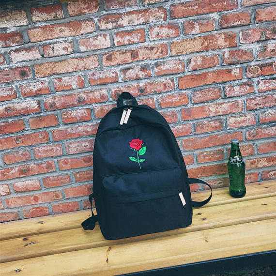 simple rose school bag2