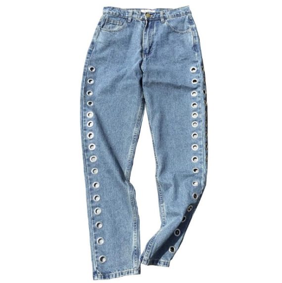 metallic ringed jeans5