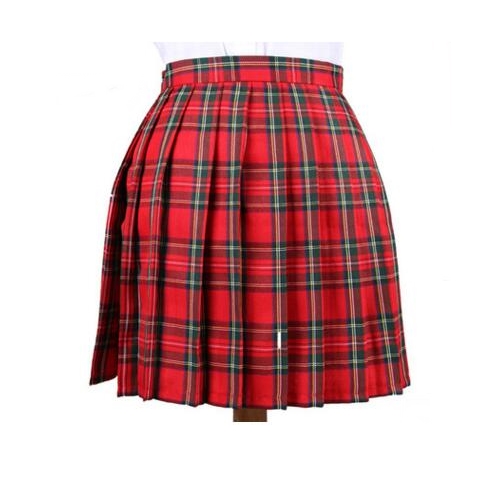 School Girl Pleated Skirt - Onyx Bunny
