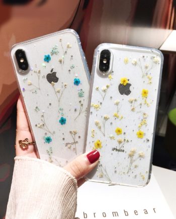 flower showers dried flowers iphone case collection