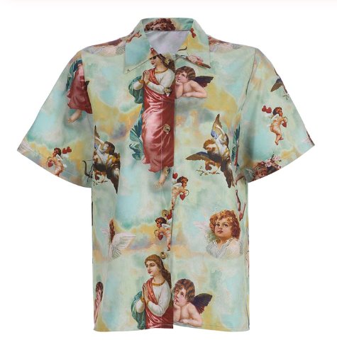 shirt with angels