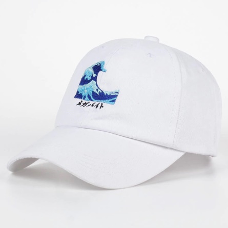 The Great Wave Hat - Onyx Bunny