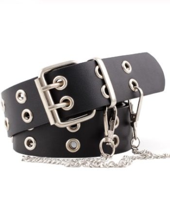 Vegan Leather Chain & Belt