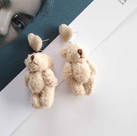 Love bear earrings2