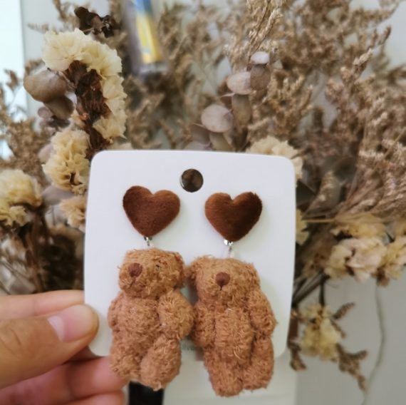 Love bear earrings3