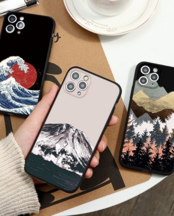 aesthetic nature art iphone case