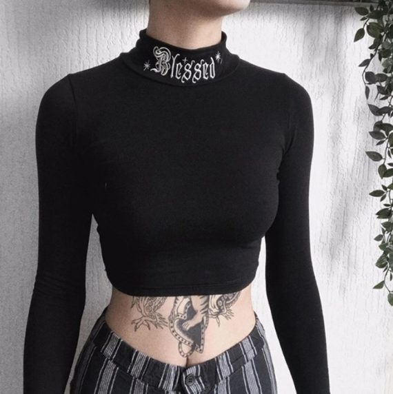 blessed crop top