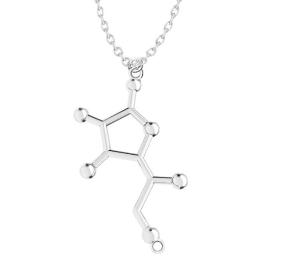 molecular chemistry necklaces onyx bunny10