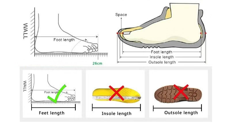 onyx bunny shoe measurement guide